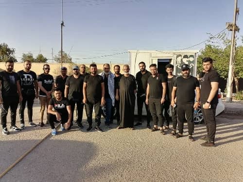 مضيف المرحوم ابراهيم الشحماني - نجف - شارع قوسي المطار