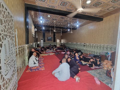 حسينيةجابر بن عبد الله الانصاري الطريق كربلاء-طوريج  عامود ٢٥٥