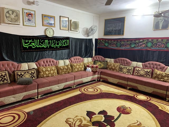  حسينية (المرحوم فاضل دحام) -النجف -الكوفة قریب بمسجد السهلة-