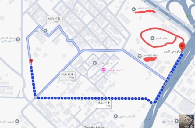بیت ابو علي العبودي محافظة كربلاء  الملعب القديم 